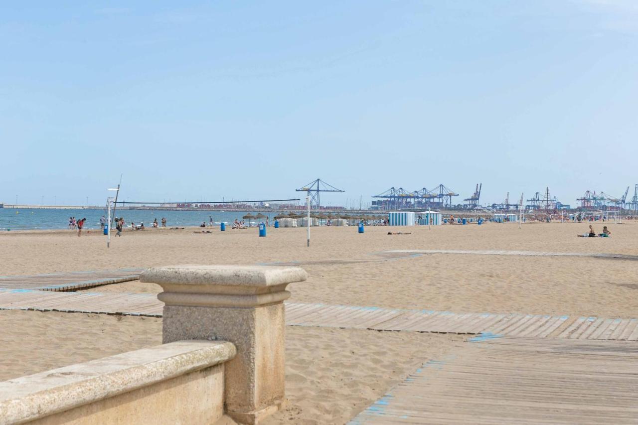 Ca Celieta Beach II Valencia Eksteriør billede